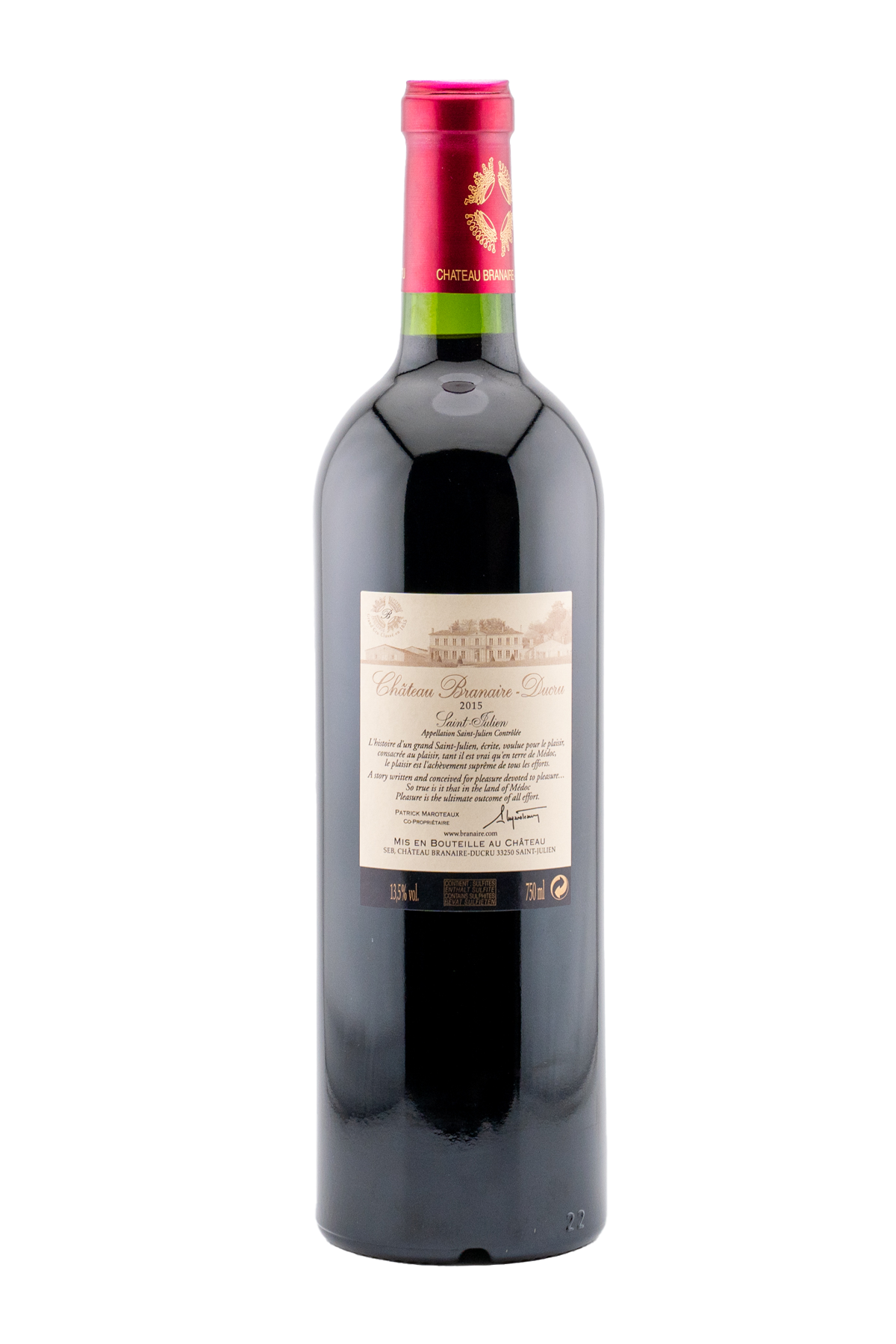 Buy Château Branaire-Ducru Saint-Julien 2015 - CityDrinks