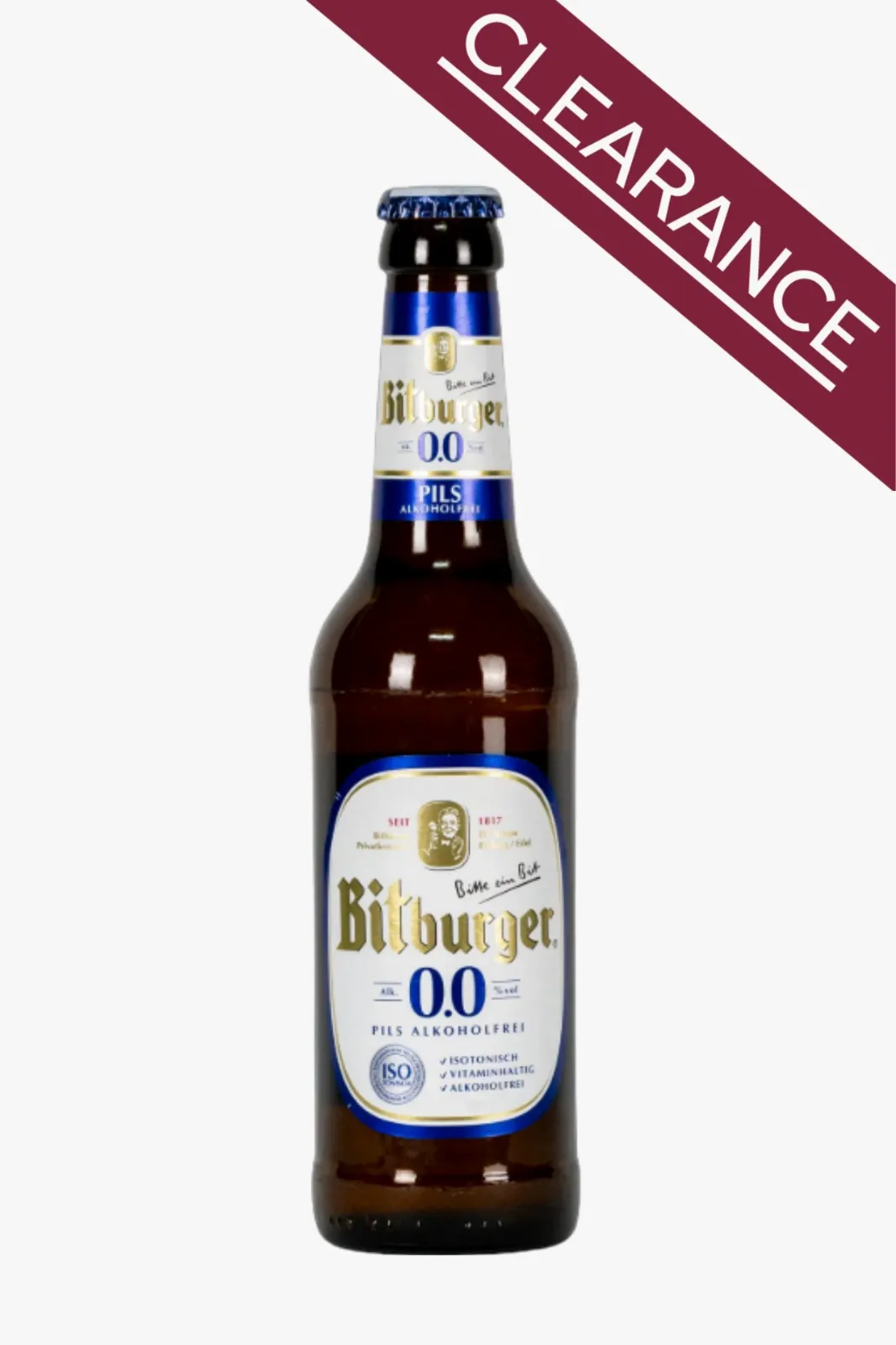 Bitburger Drive 0.0 Non-Alcoholic Pilsner 330 ml by bitburger - Compare prices in UAE