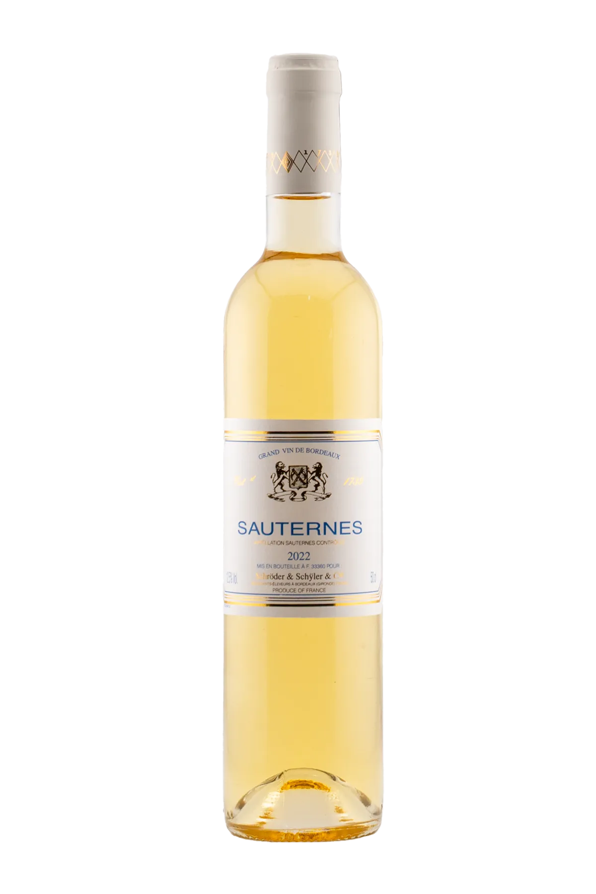 Schrder & Schler Sauternes 500 ml - Compare prices in UAE