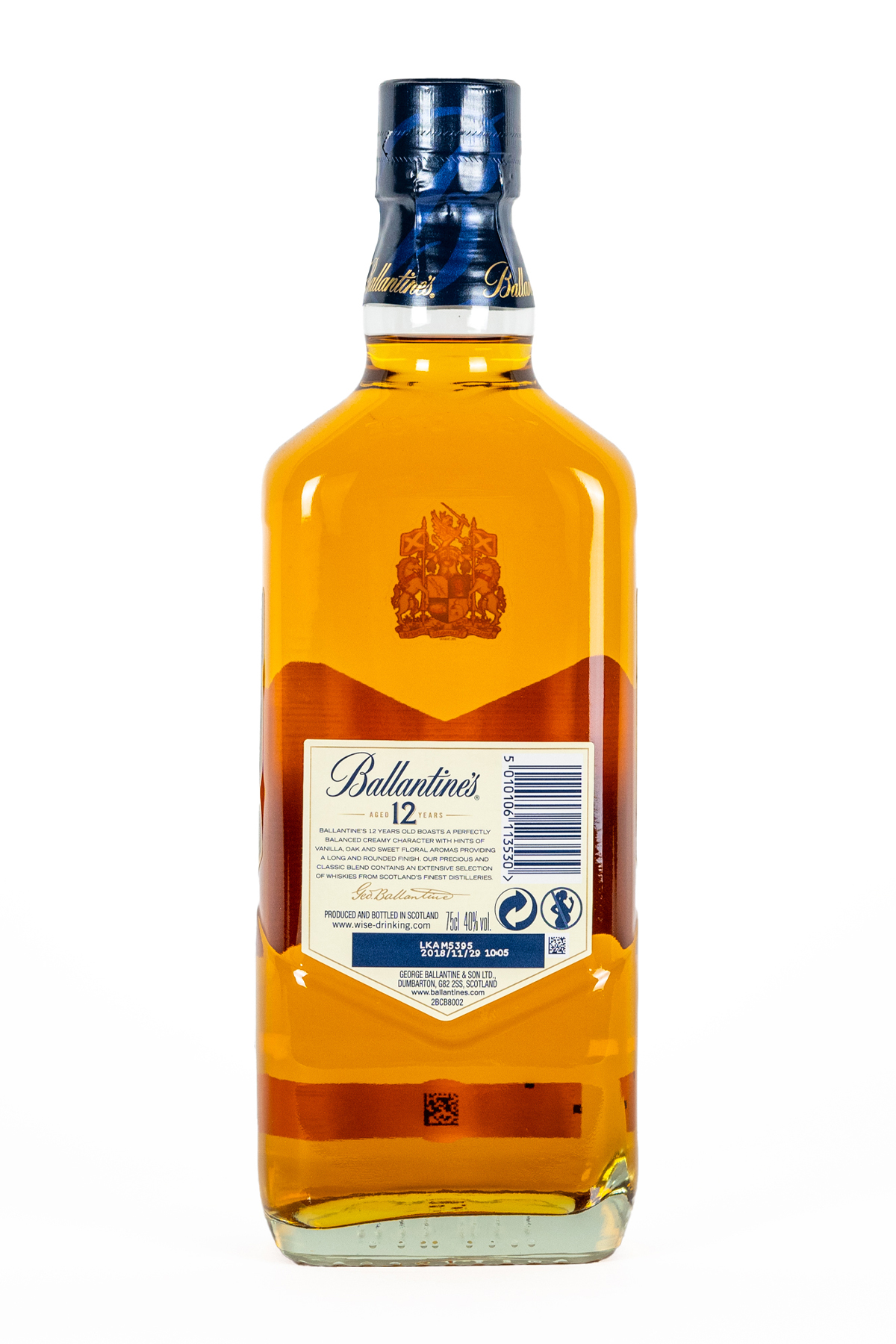 Buy Ballantine's 12 Year Old Blended Scotch - CityDrinks