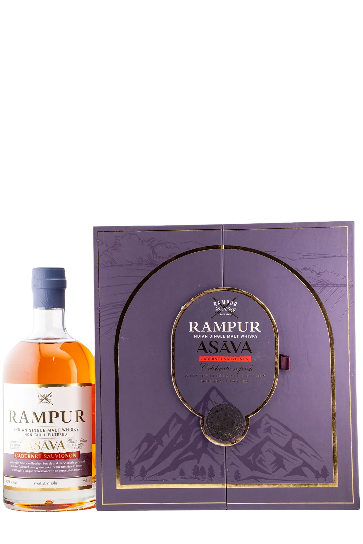 Rampur Asava Indian Single Malt Whisky 750 ml by rampur - Compare prices in UAE