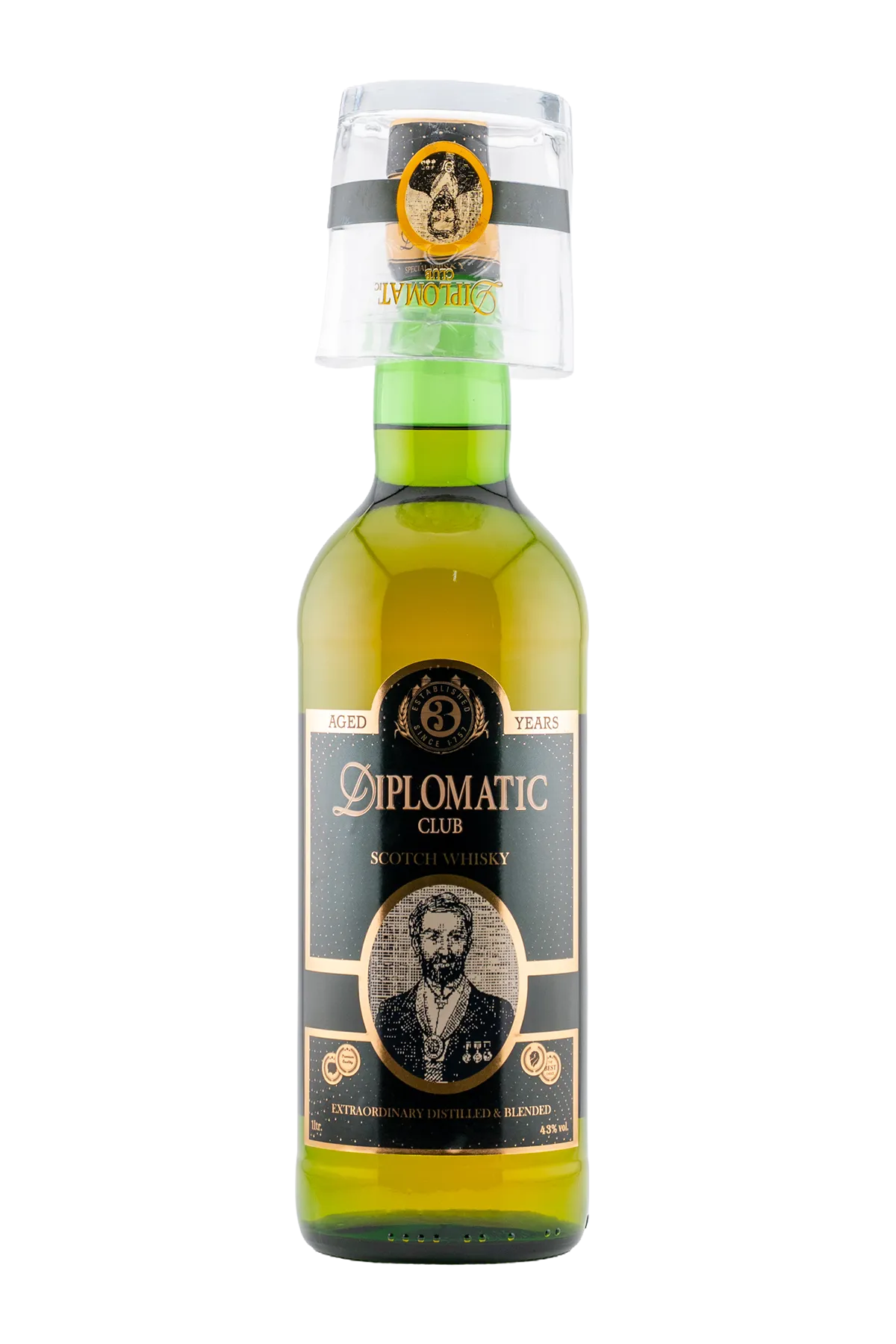 Diplomatic Club 3 Year Old Scotch Whisky 1000 ml - Compare prices in UAE
