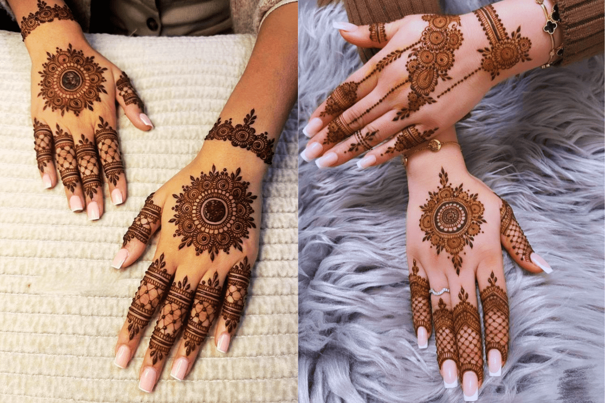 Arabic Mehndi Design 1