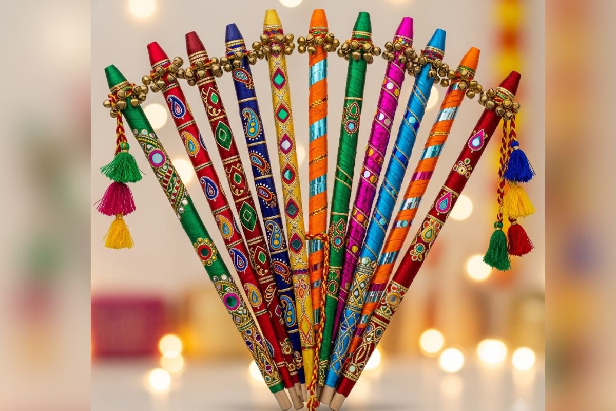 Dandiya Stick Design