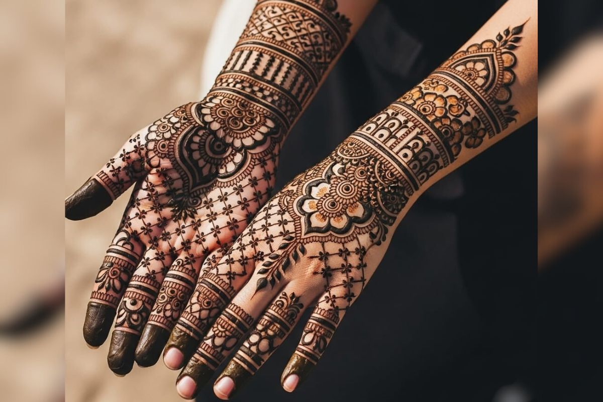Jitiya Mehndi Designs 2