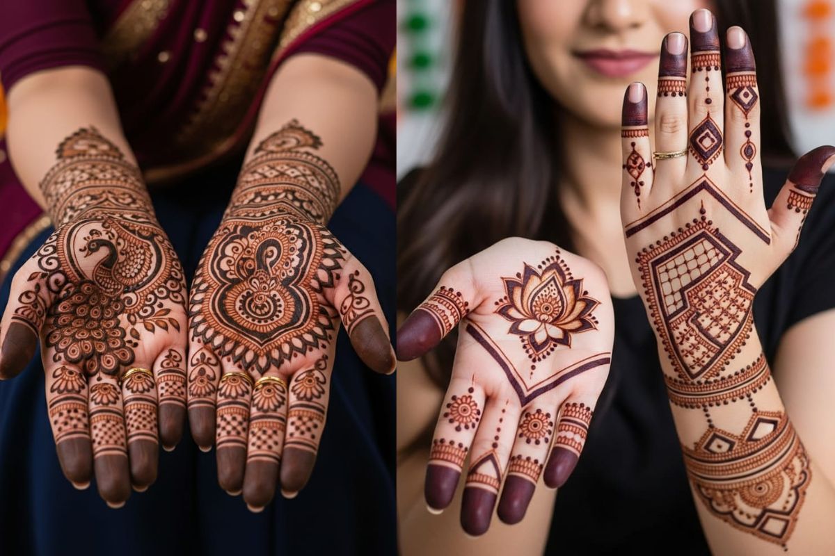 Jitiya Mehndi Designs 3