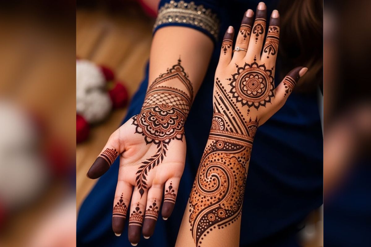 Jitiya Mehndi Designs 4