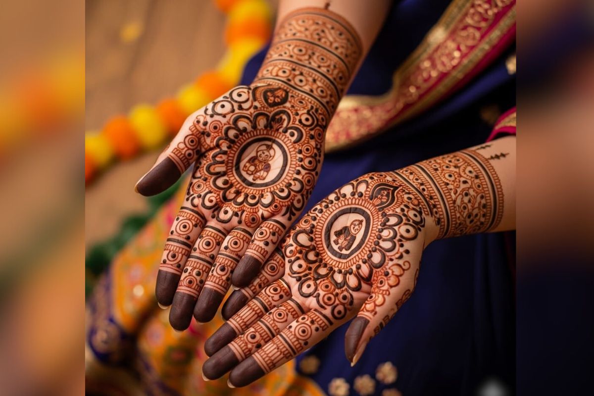 Jitiya Mehndi Designs 5