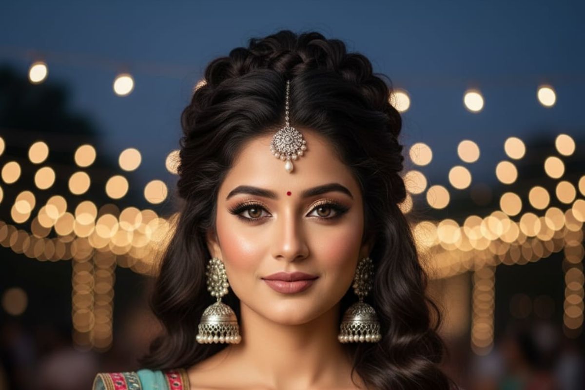 Latest Garba Hairstyle 2025: इस गरबा नाइट में बना लिया ये हेयर स्टाइल, तो हर नजर होगी आप पर 1 Latest Garba Hairstyle 2025