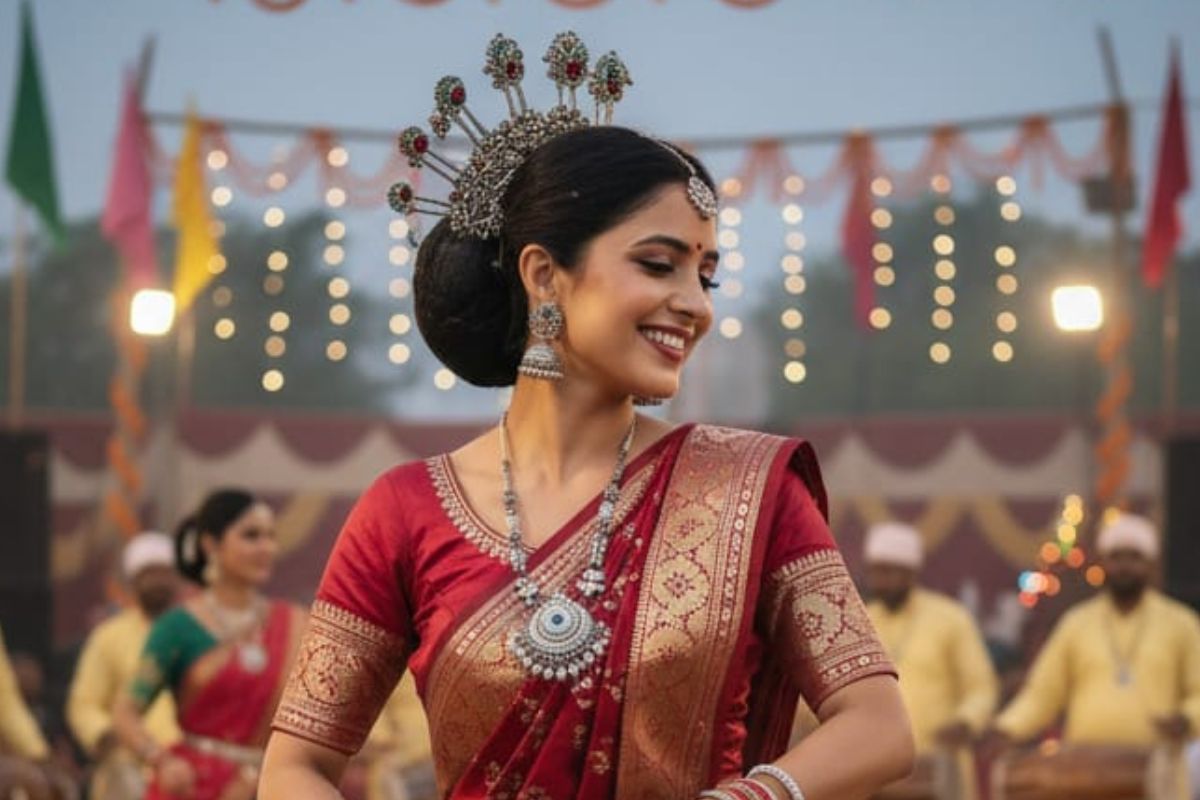 Latest Garba Hairstyle 2025: इस गरबा नाइट में बना लिया ये हेयर स्टाइल, तो हर नजर होगी आप पर 5 Latest Garba Hairstyle 2025