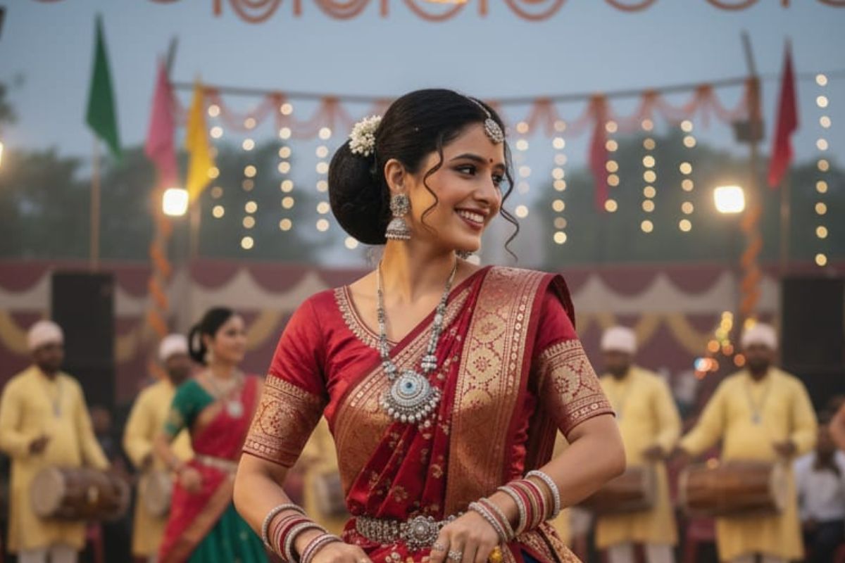 Latest Garba Hairstyle 2025: इस गरबा नाइट में बना लिया ये हेयर स्टाइल, तो हर नजर होगी आप पर 4 Latest Garba Hairstyle 2025