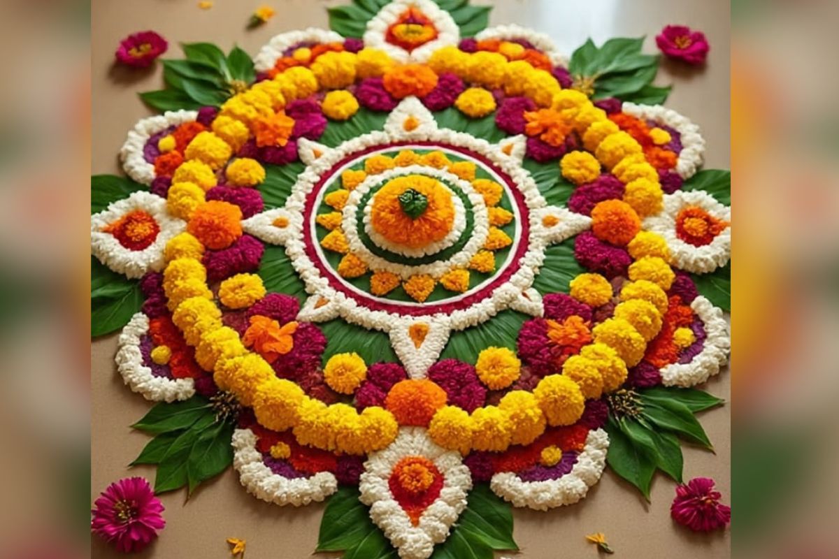 Onam Pookalam Design (1)