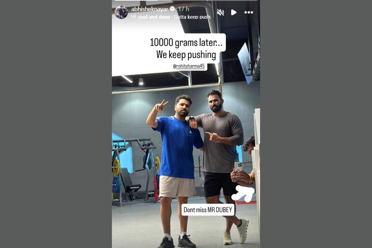 Rohit Sharma Weight Loss Picture