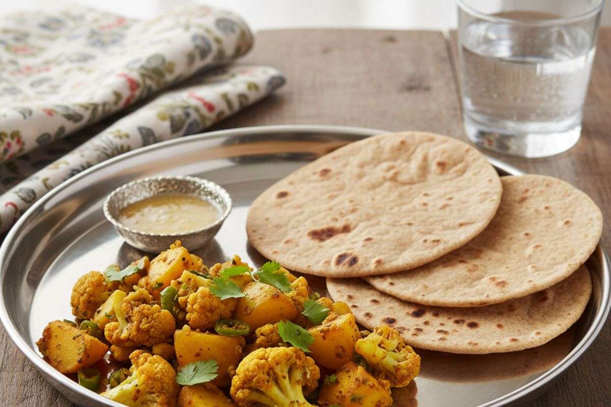 Aloo Gobhi Roti