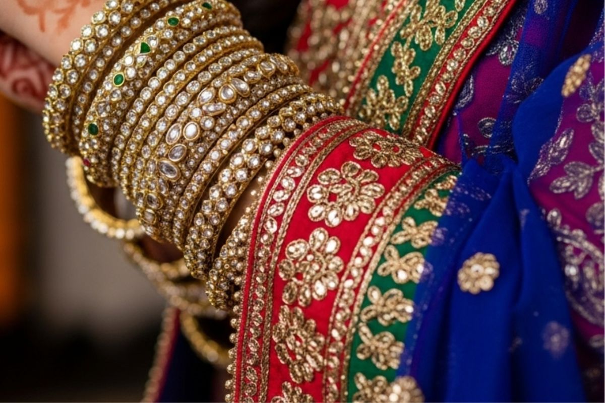 Kundan Bangle Design