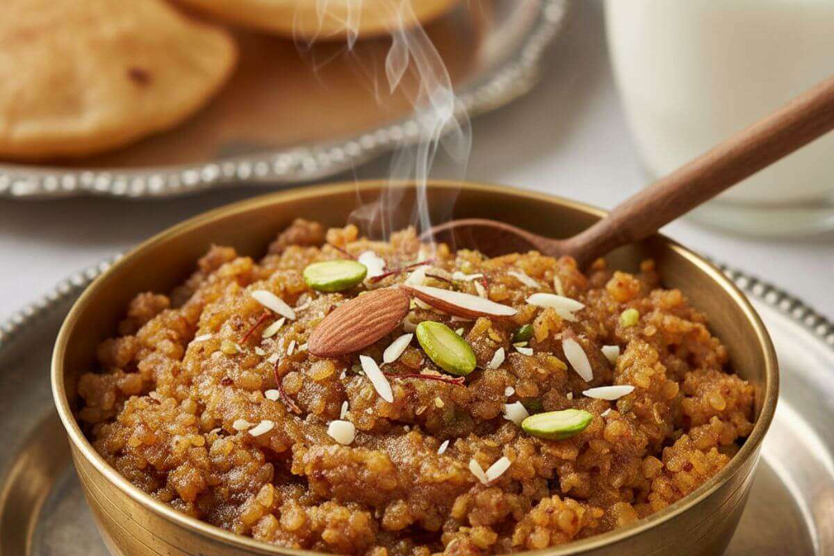 Navratri Vrat Special: नवरात्रि व्रत में घर पर आसानी से तैयार करें ये खास रेसिपीज, स्वाद में भी है लाजवाब 2 Kuttu Halwa