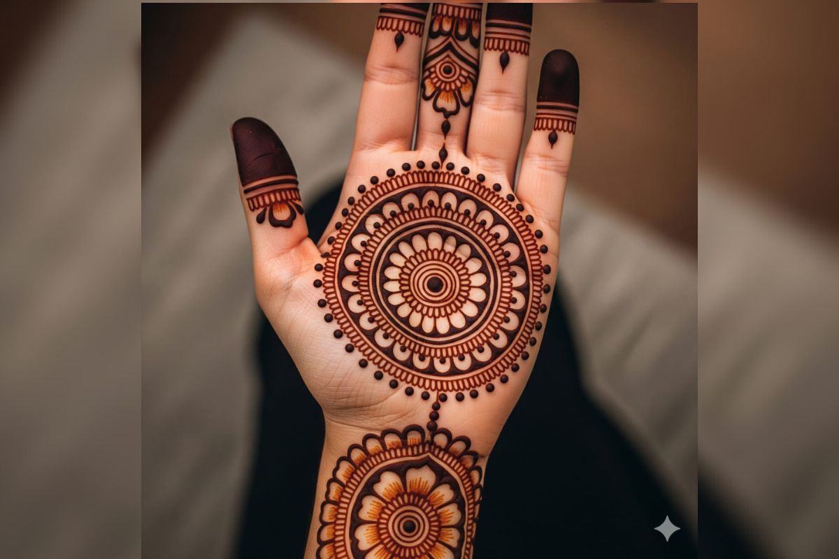 Mandla Mehndi Design
