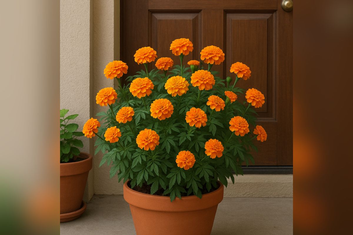 Beautiful Plants For Home: Marigold Plant
