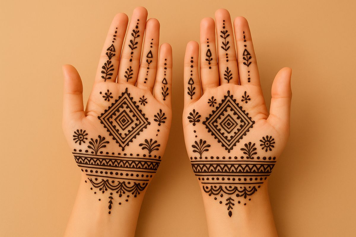 Mehndi Designs For Garba