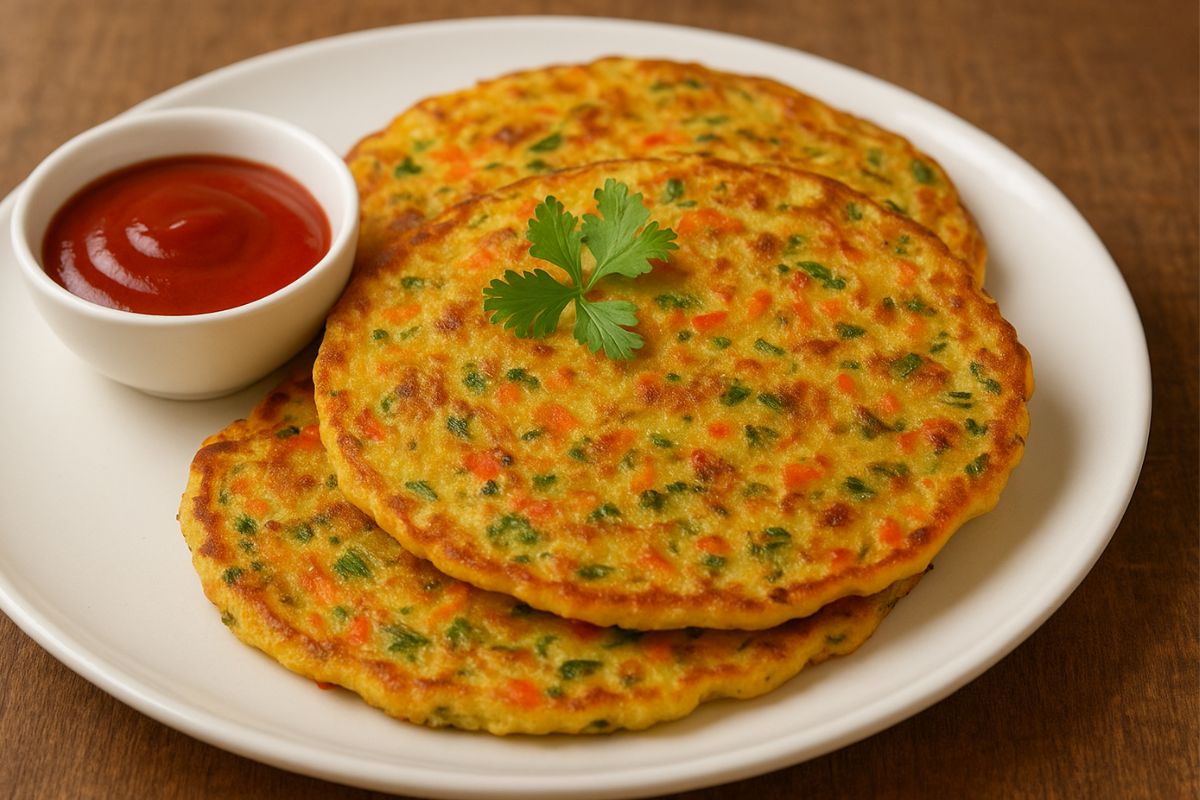 Mix Veg Dal Chilla