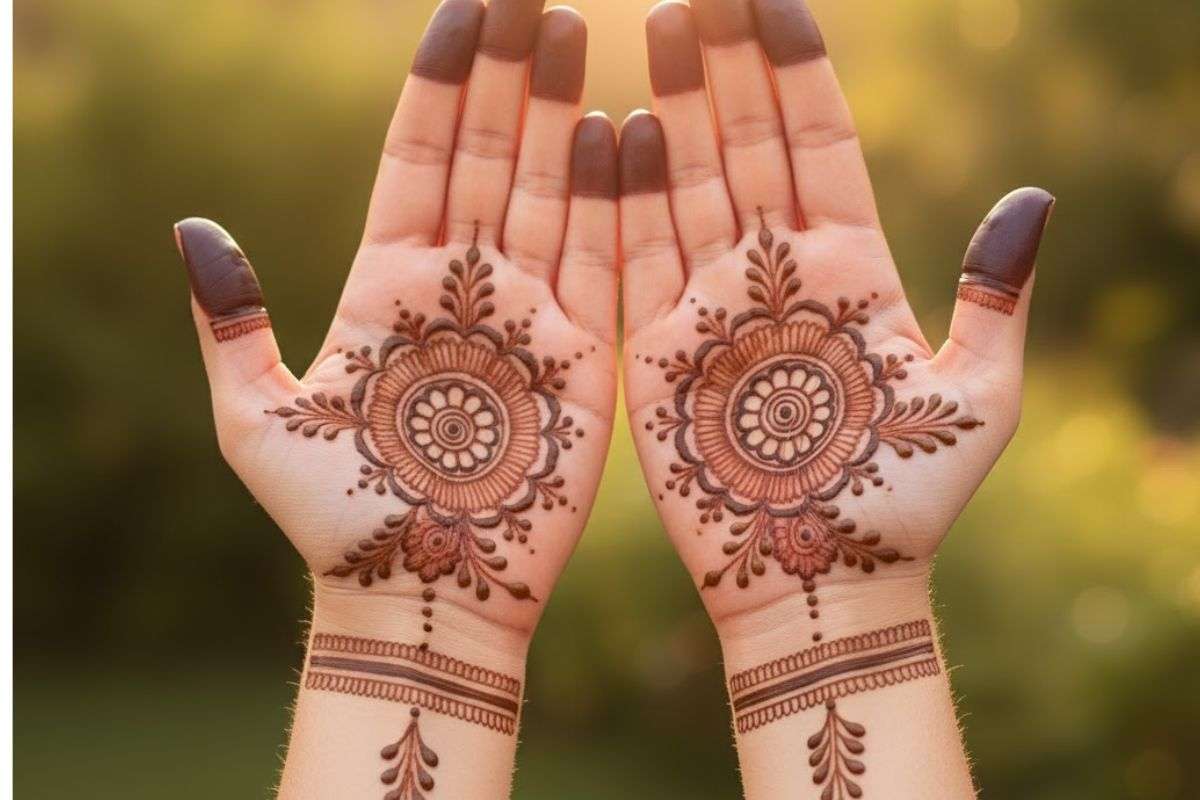 Chhath Puja Mehndi Design: त्योहार को बनाएं खास, हाथों पर सजाएं ये ब्यूटीफुल मेहंदी डिजाइन 4 Easy Mehndi Design