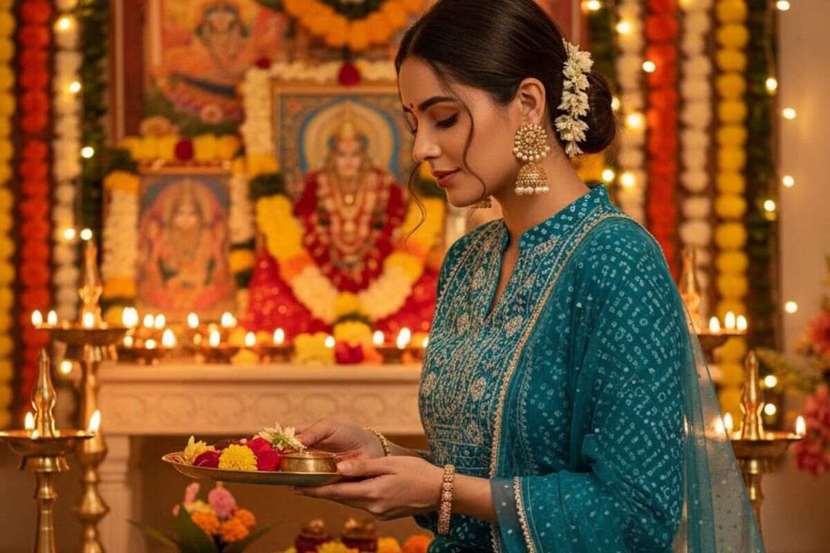 Dhanteras Colours 2025: धनतेरस पूजा में जरूर पहनें इस रंग के कपड़े, जीवन में आएगी समृद्धि और खुशहाली 6 Dhanteras Colours 2025