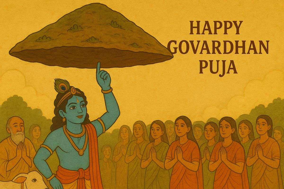 Happy Govardhan Puja 2025 Wishes