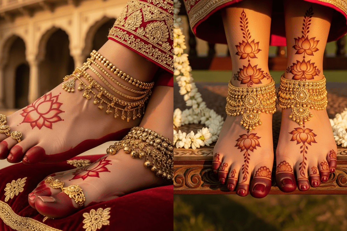 Latest Karwa Chauth Payal Designs 1