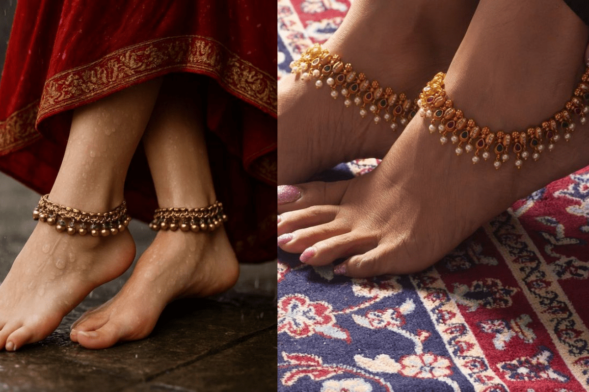 Latest Karwa Chauth Payal Designs