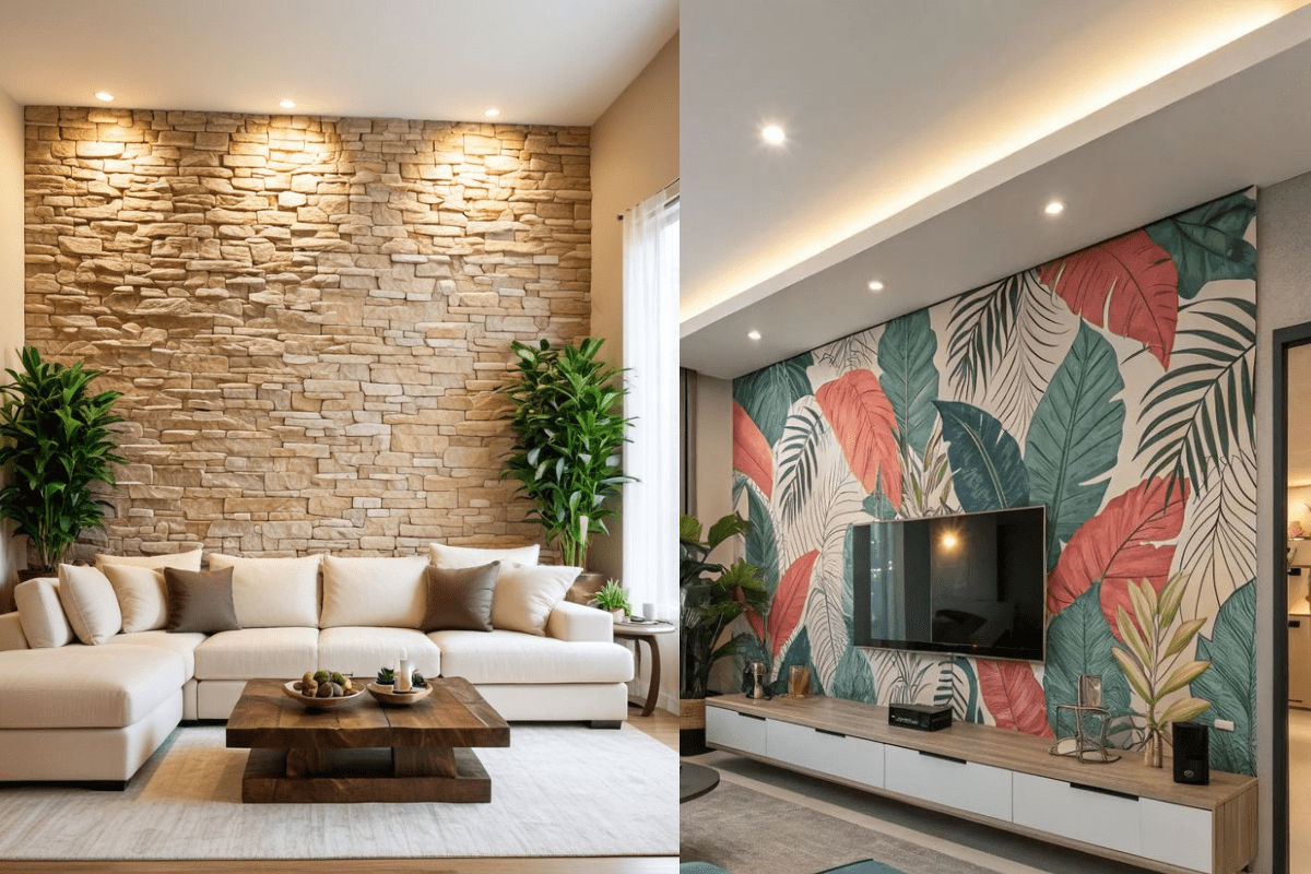 Living Room Wall Painting Ideas