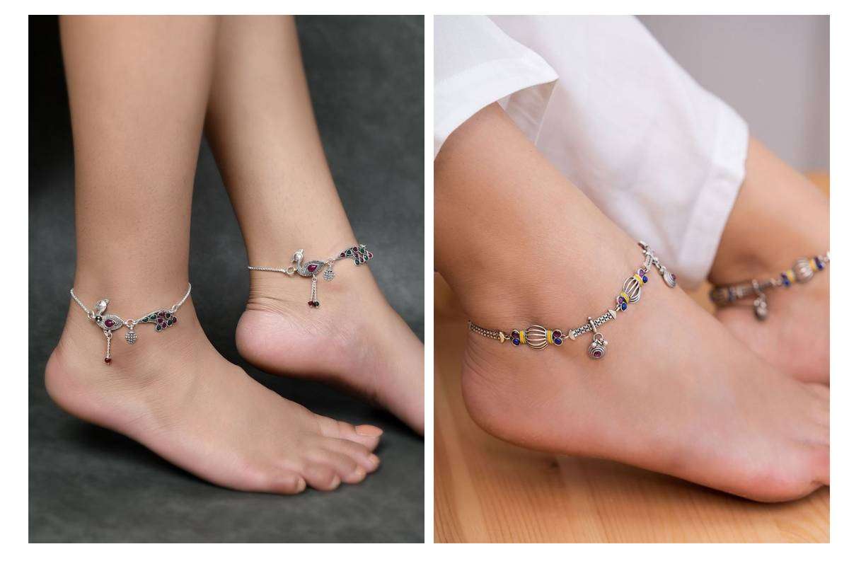 Silver Payal Design: न्यूली मैरिड वुमन के लिए सिम्पल लेटेस्ट पायल डिजाइन - ये डिजाइन आपको जरूर पसंद आएंगे 2 New Modern Payal Design