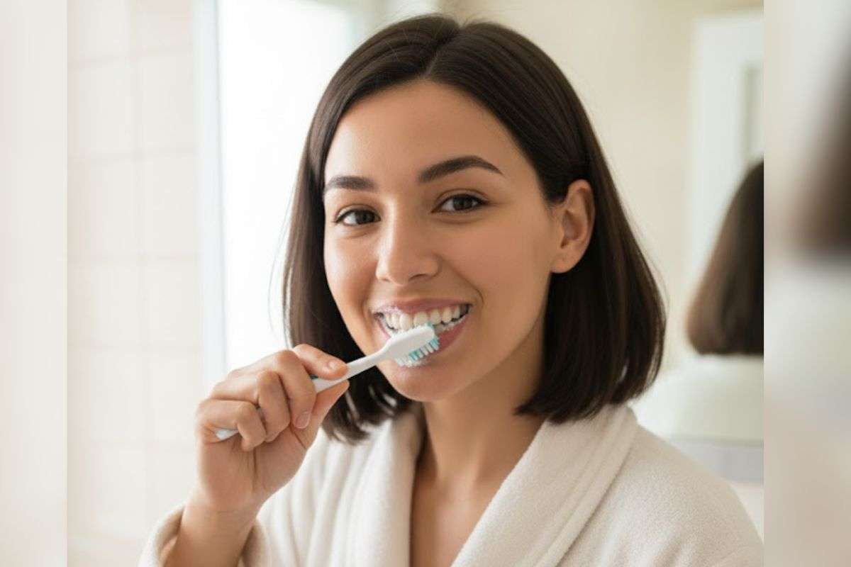 Right Way Of Brushing Teeth 