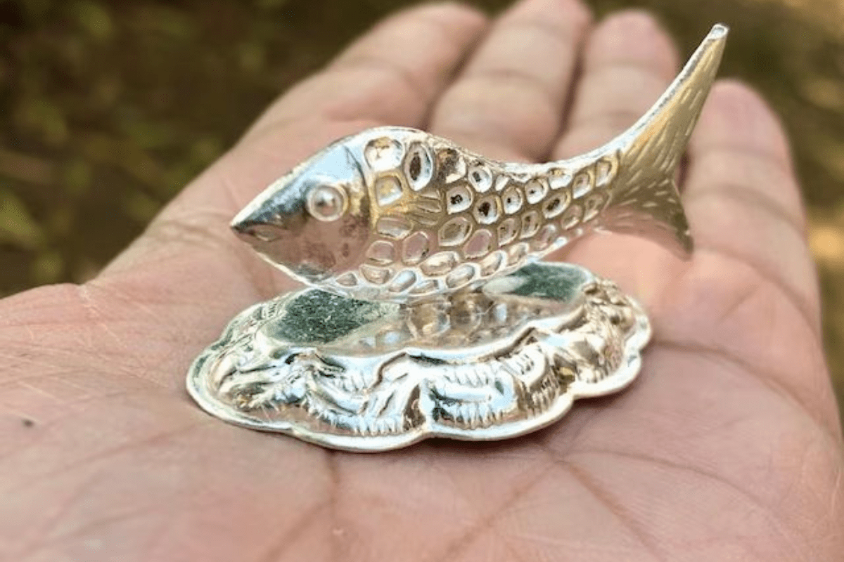 Silver Fish For Dhanteras
