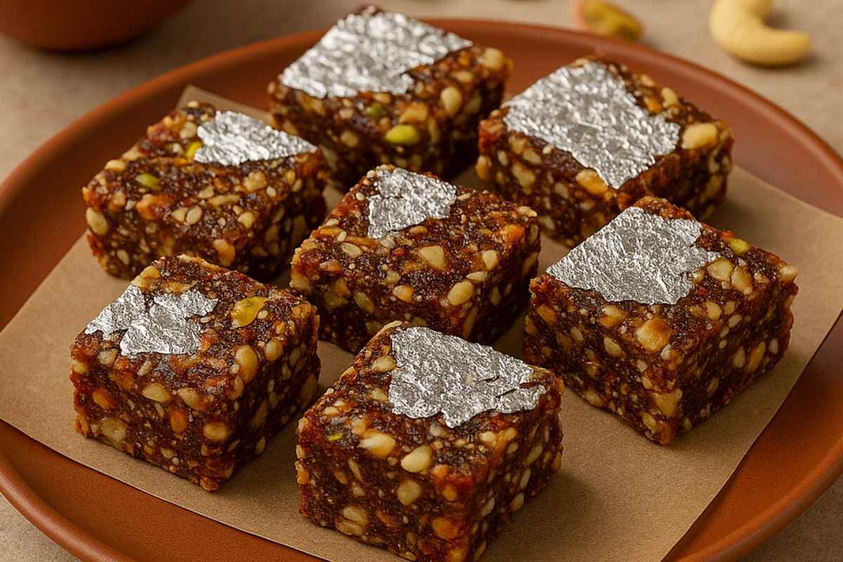 Sugar Free Dry Fruit Barfi Recipe 