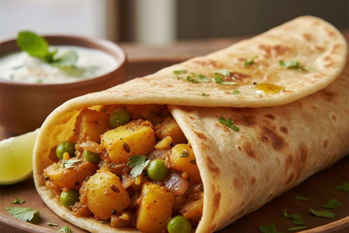 Leftover Aloo Sabji Recipes Ideas: बची हुई आलू की सब्जी से बनाएं कुछ टेस्टी, ट्राई करें ये रेसिपी आइडियाज 4 Aloo Roti Roll