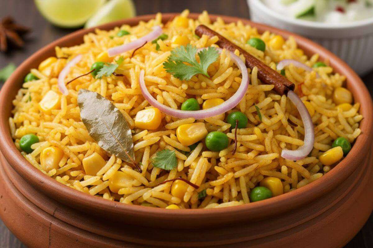 Pulao Recipes Ideas For Diwali Dinner: सादा पुलाव छोड़िए, इस दिवाली बनाएं ये 5 फ्लेवरफुल पुलाव, स्वाद ऐसा कि खाने वाले बार-बार बनाने की करेंगे डिमांड 6 Corn Pulao