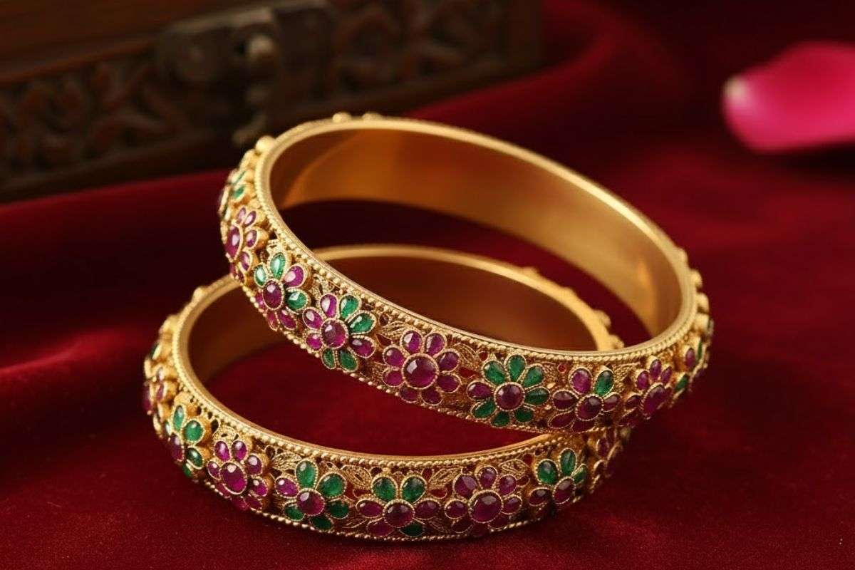 Beautiful Bangle Design: दिवाली लुक को करें खूबसूरत चूड़ियों के साथ पूरा, सूट-साड़ी के साथ ट्राई करें ये बैंगल डिजाइन 5 Kangan Design