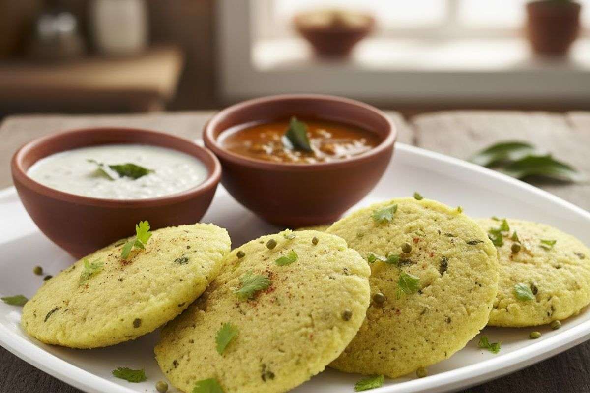 Moong Dal Idli