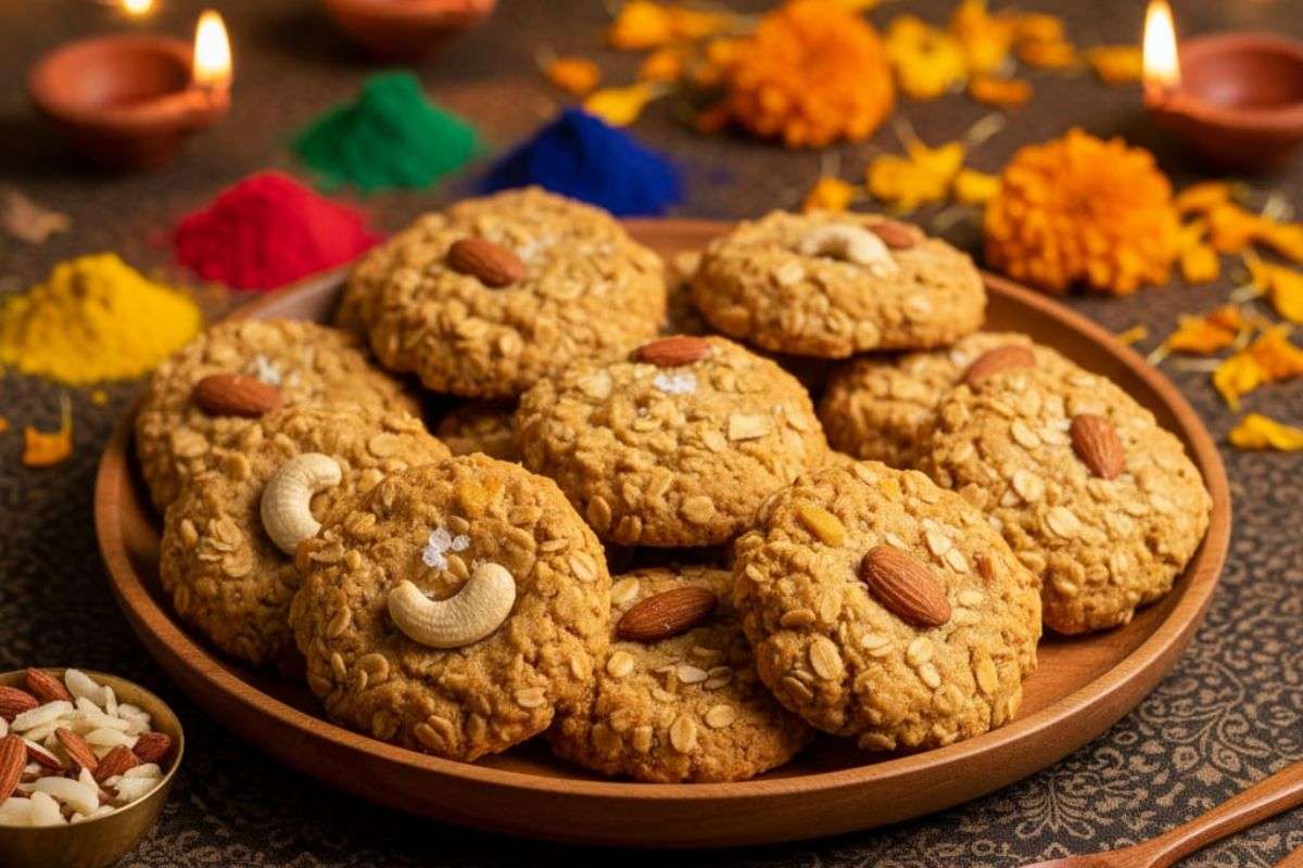 Healthy Diwali Recipe: Want to eat something healthy on Diwali? Learn 5 easy and delicious recipes 4 Oatmeal Cookies