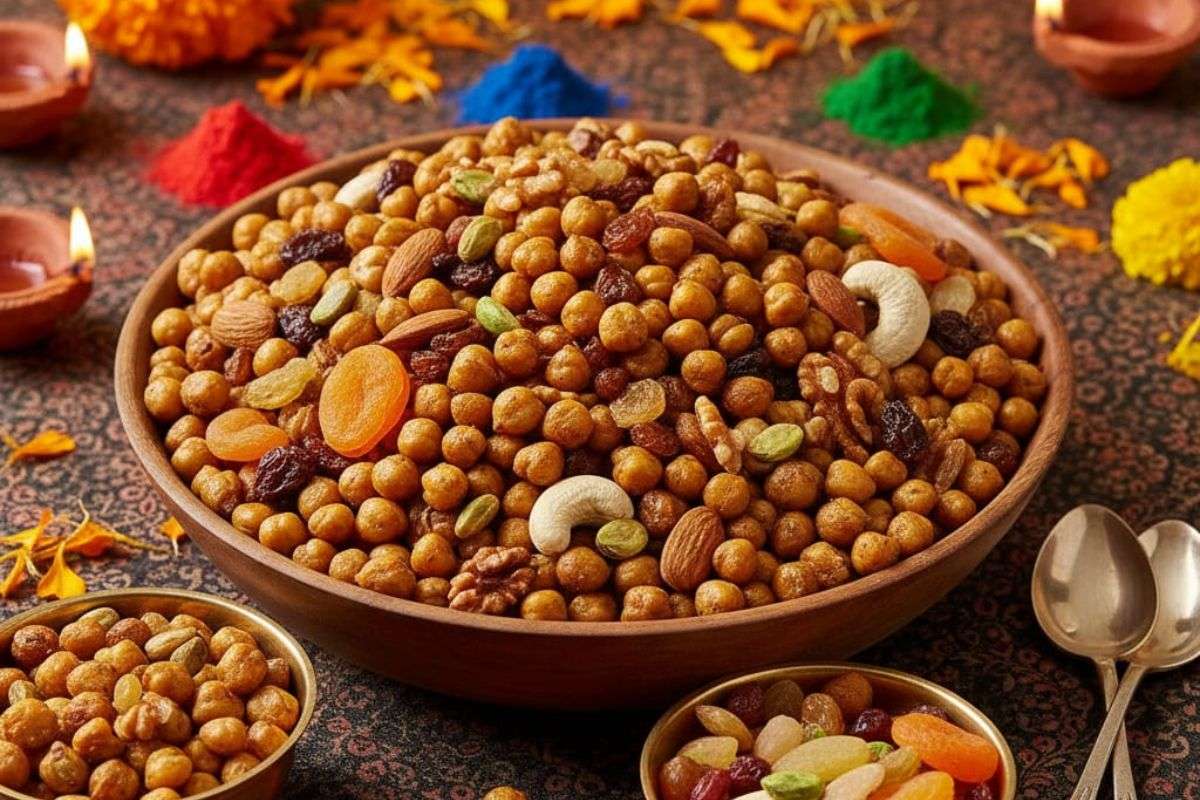 Healthy Diwali Recipe: Want to eat something healthy on Diwali? Learn 5 easy and delicious recipes 3 Roasted Nuts