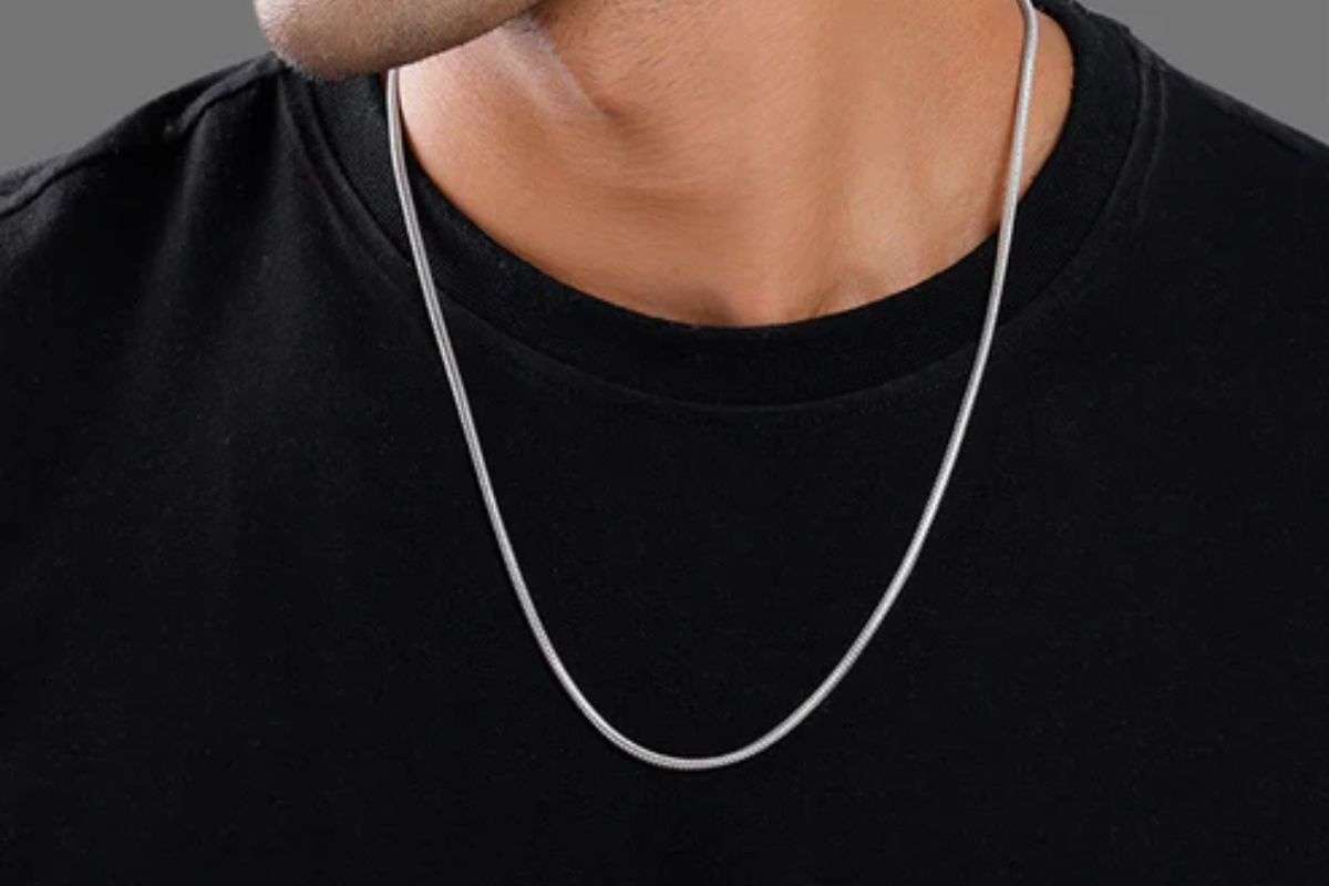 silver chain for men