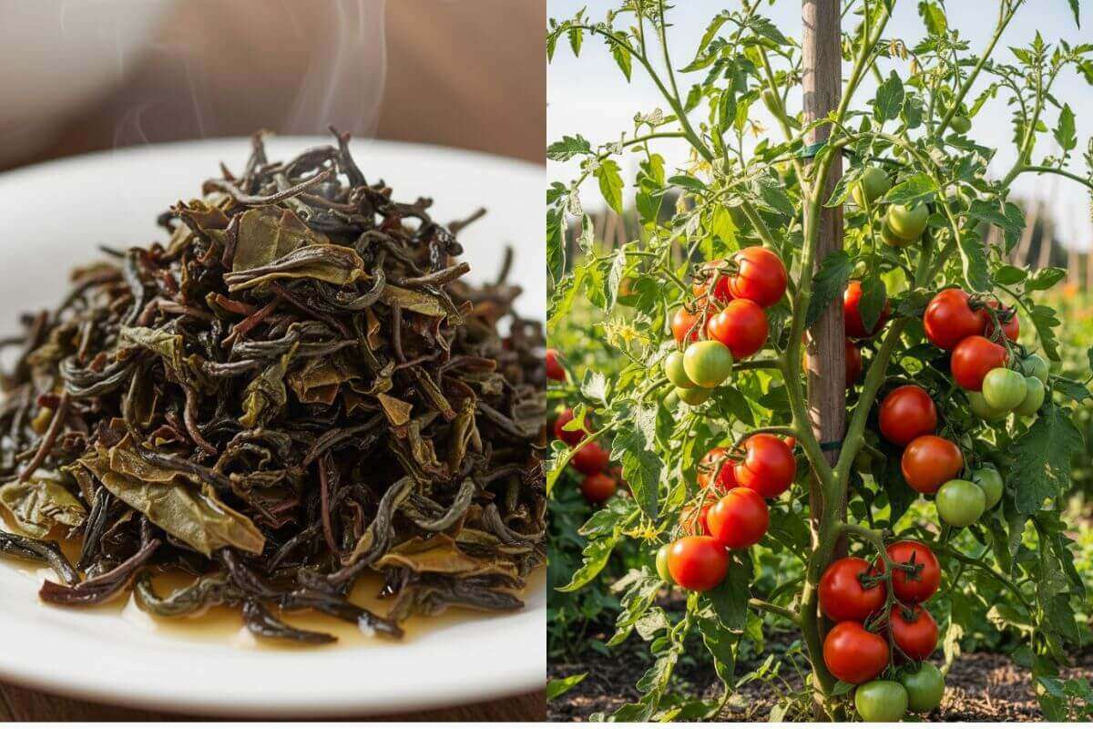 Gardening Tips To Use Tea Leaves as fertilizer 