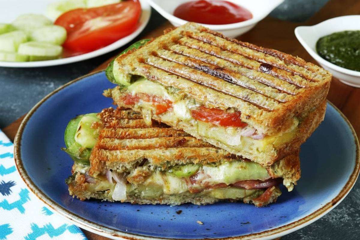 Grilled Cauliflower Sandwich Recipe For Breakfast