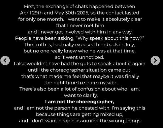 Smriti-Palash Wedding: पलाश मुच्छल संग वायरल चैट्स पर मैरी डी'कोस्टा ने तोड़ी चुप्पी, कहा- मैं उनसे कभी नहीं मिली 2 Mary D'Costa Instagram Post