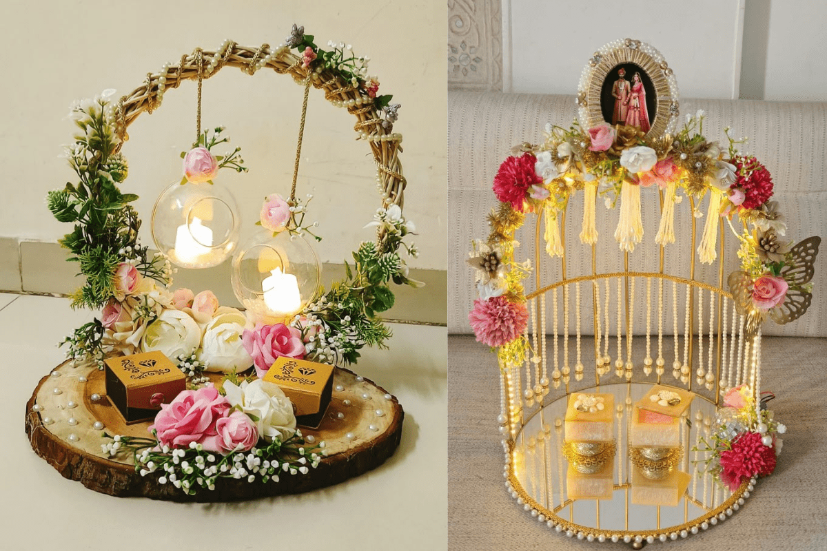 Led Light Ring Platter