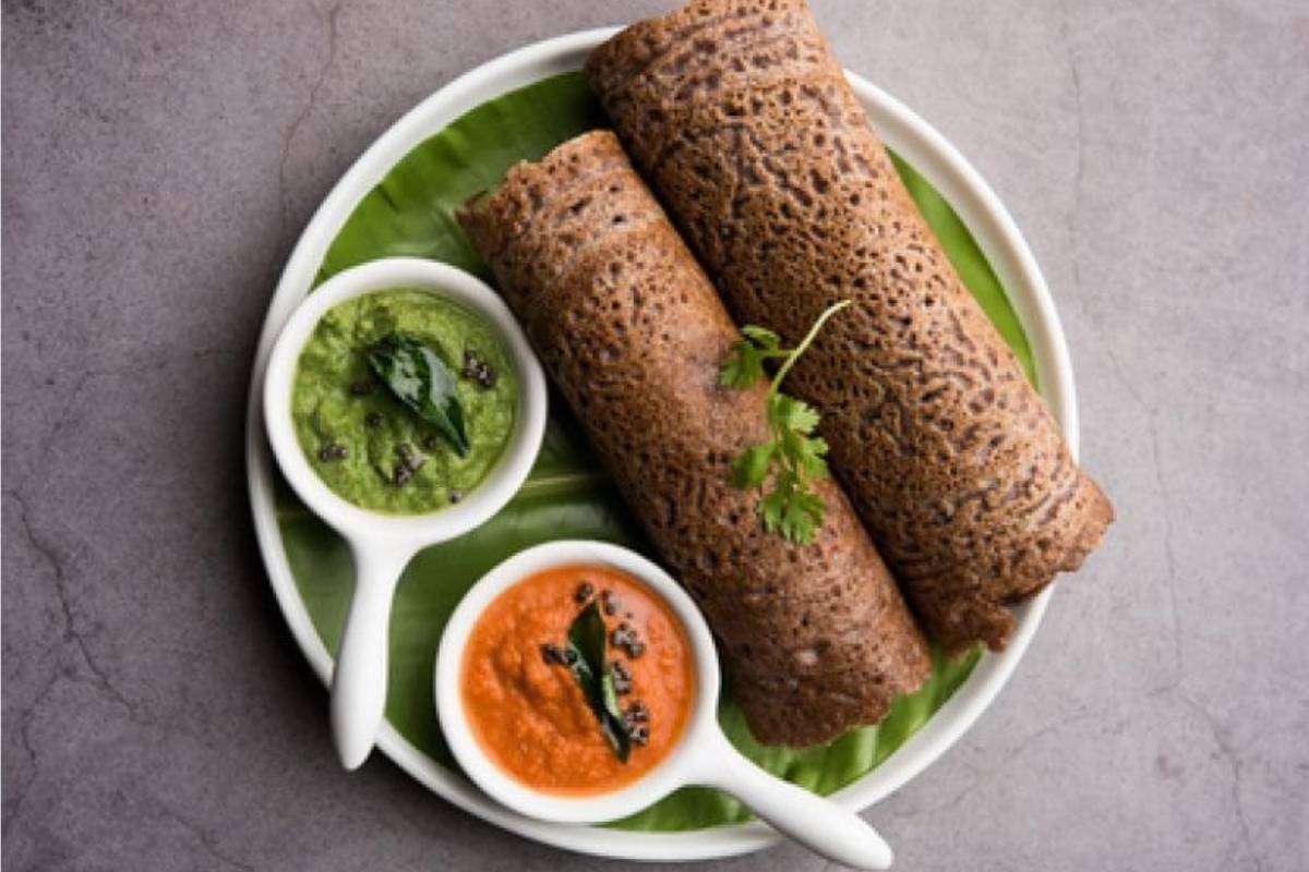 How To Make Crispy Masala Ragi Dosa At Home