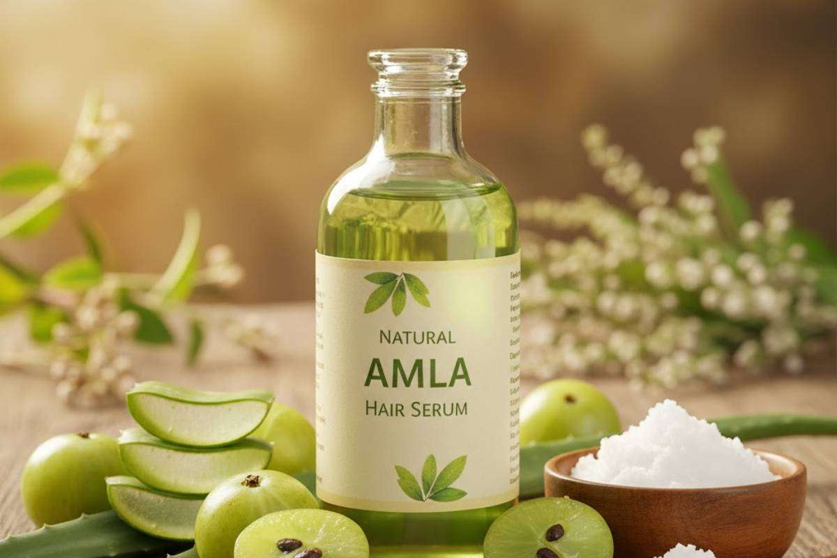 How To Make Natural Amla Hair Serum?