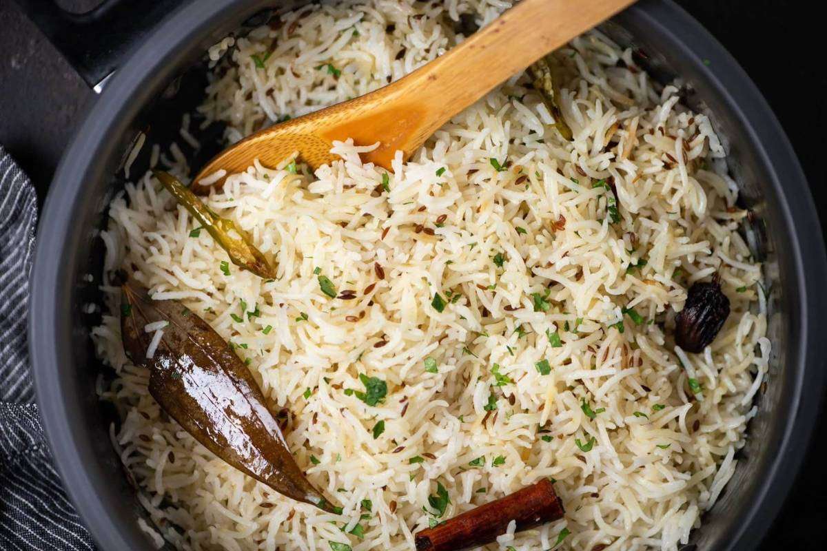 Perfect Jeera Rice Recipe in Cooker min 1