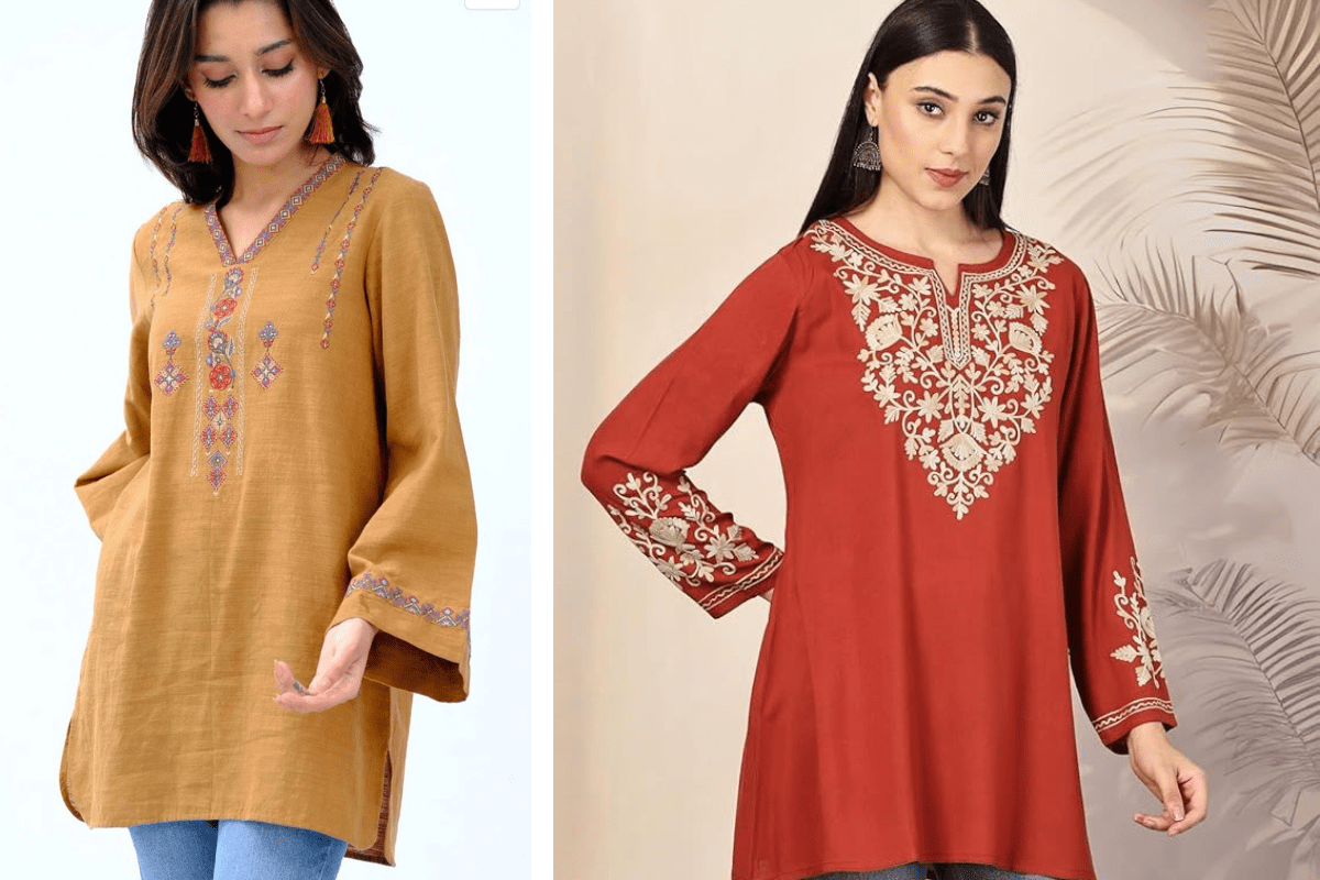 Short Woolen Kurti Designs: सर्दियों में भी दिखें सुपर स्टाइलिश, ट्राई करें ये ट्रेंडी शॉर्ट वूलेन कुर्ती डिजाइन्स 6 Short Kurti Styling Ideas