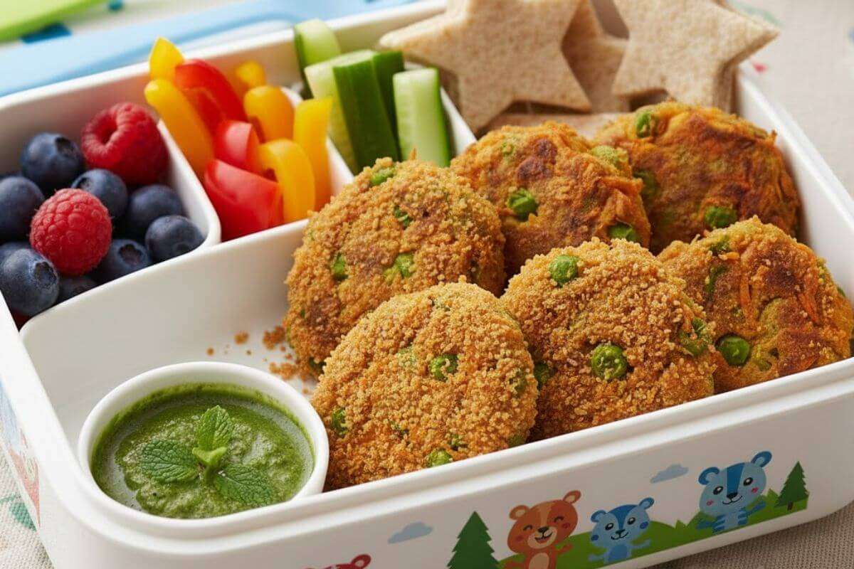 Gajar Matar Cutlet